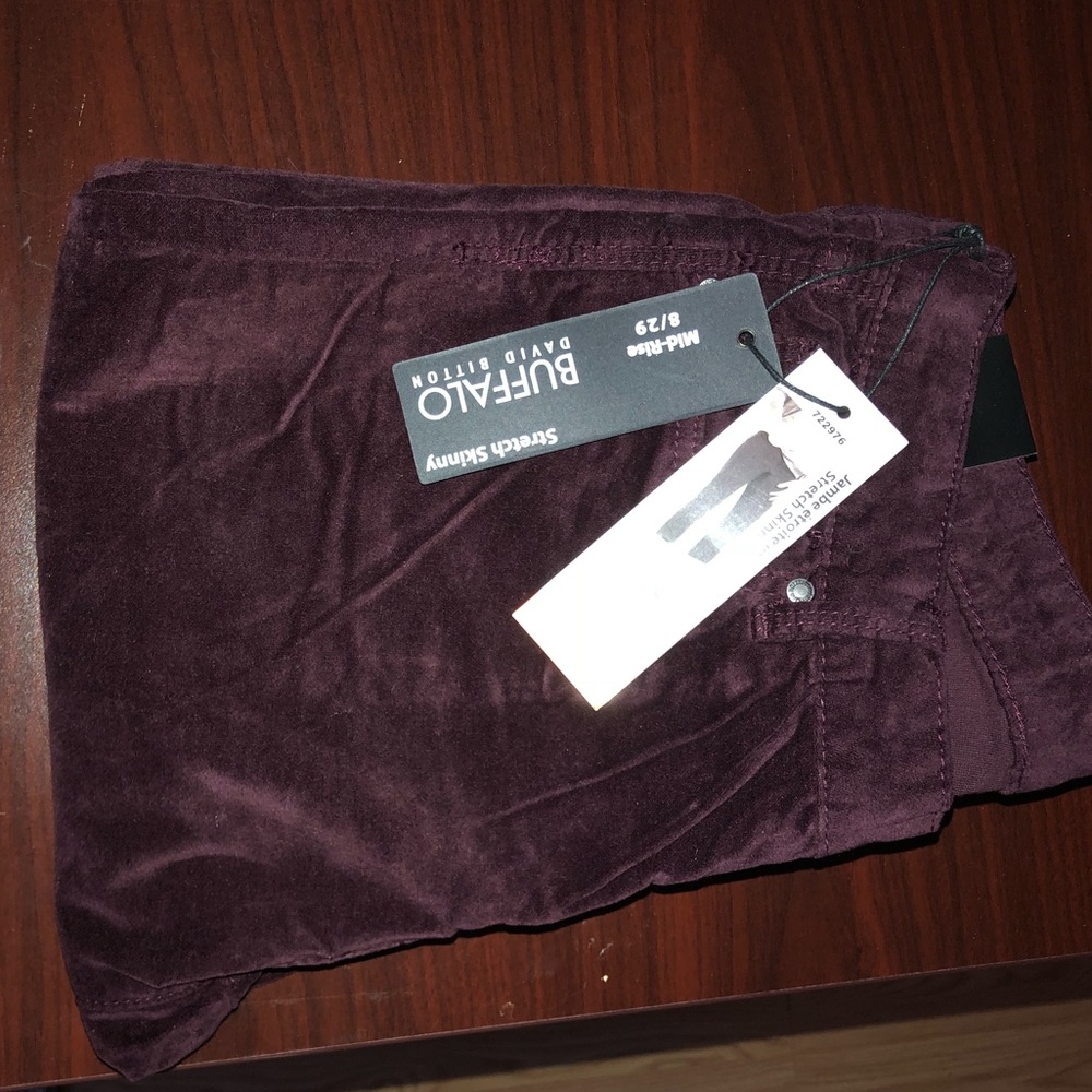 BUFFALO DAVID BITTON MID-RISE STRETCH SKINNY JEAN